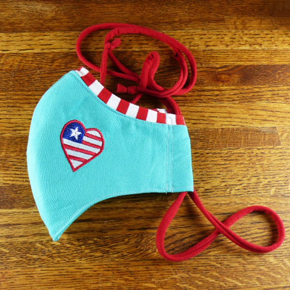 Custom Embroidered Face Mask w/ stretchy band
